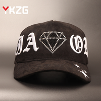 Casquettes de baseball sportives de luxe OEM/ODM avec strass, style hip-hop, 31 X El Mago Beard Gorras, broderie 3D, en daim, ajustables, personnalisables