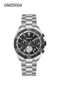 Reloj de Pulsera Cronógrafo de Lujo Premium con Cristal de Zafiro y Correa de Acero Inoxidable para Deportes y Uso Diario Resistente al Agua - Product Image 2