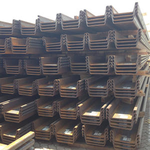 Diferentes pilas de chapa de acero laminadas en caliente S355 12 metros tipo U pila de chapa para edificios industriales - Product Image 6