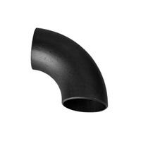 Coude en acier au carbone sans soudure à souder bout à bout ASME B16.9 A234 WPB DN65 SCH40 90LR pour usine d'oxygène au Moyen-Orient