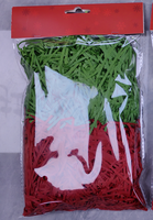 Papier de soie créponné coloré en gros, papier déchiqueté pour le remplissage de cadeaux, cosmétiques, emballages alimentaires, usage industriel