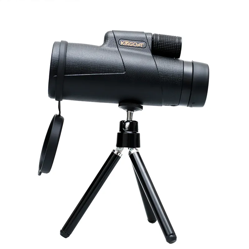 High Definition 12x50 Monocular 10x42 Telescope Black Gray color