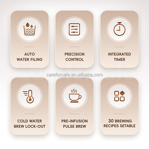 Sistema Profesional Automático para Preparar Café, la Mejor Cafetera Inteligente, Máquina Comercial para Preparar Café - Product Image 6