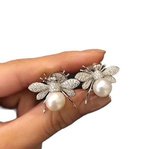 Pendientes de Abeja Pequeños y Modernos, Gran Venta, para Hombres y <span class=keywords><strong>Mujeres</strong></span> - Product Image 4