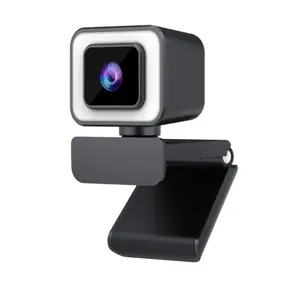 Trình Điều Khiển Webcam 2K USB Nhà Máy Tự Động Lấy Nét Miễn Phí Với Đèn Đứng