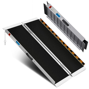 Hafif ve ulaşım rampası Homecare katlanabilir alüminyum tekerlekli sandalye rampası - Product Image 3