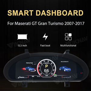 Tableau de bord numérique Linux 12,3 pouces pour Maserati GT GC GranTurismo 2007-2017, compteur de vitesse numérique - Product Image 3