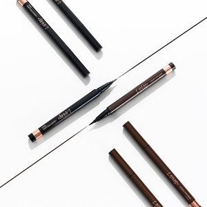 Delineador de ojos líquido Liphip, punta ultrafina marrón, maquillaje de ojos resistente al agua y de larga duración - Product Image 4