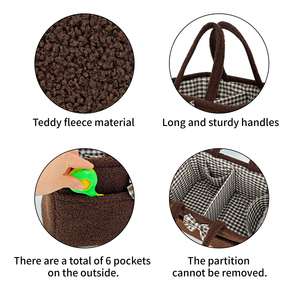 <span class=keywords><strong>Sac</strong></span> de rangement portable pour couches, 6 poches latérales, grand <span class=keywords><strong>sac</strong></span> de rangement multifonction, organiseur de couches pour bébé, essentiel pour les voyages - Product Image 4