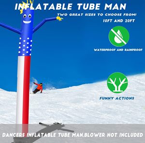 Gran oferta, pequeño bailarín inflable para hombre, publicidad, cielo inflable, alto bailarín de aire inflable con varios colores - Product Image 4