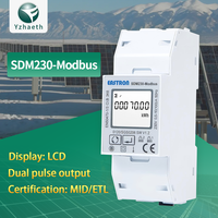 Compteur d'énergie numérique monophasé sur rail DIN EASTRON SDM230Modbus avec approbation MID