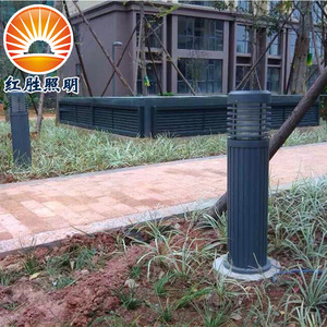 Lawn <b>Lights</b> Solar <b>Led</b> Aluminum Water Resistant Semi Flush Mount 5 Year Warranty Outdoor Garden Lighting - Product Image 5