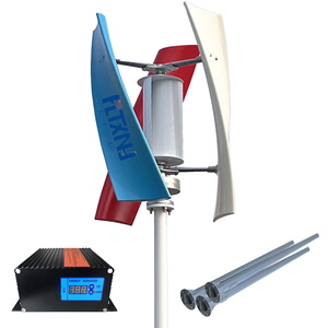 Aerogeneradores Domésticos de Baja Velocidad para Techos Pequeños, Verticales, de 2 kW, 1000 W, 900 W, 800 W, 700 W, 600 W - Product Image 5