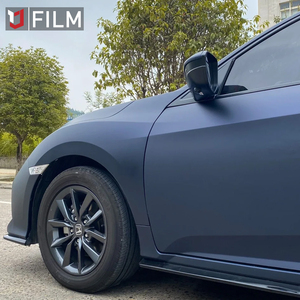 Niedriger Preis Ganzkörper-Auto verpackung <span class=keywords><strong>Vinyl</strong></span> Mattschwarz Blau Selbst klebende hochwertige Auto verpackung <span class=keywords><strong>Vinyl</strong></span> rolle - Product Image 4