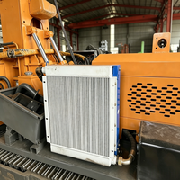 Plate-forme de forage de puits d'eau écologique de 500 mètres de profondeur moteur diesel hydraulique pompe PLC montée sur camion Hongrun