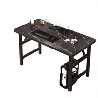 Table d'ordinateur pliante pour la maison, bureau d'étude, bureau d'écriture pour étudiant, table à manger simple, table pliante pour marché nocturne, table de massage