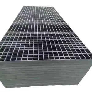 Grilles GRP 25mm 30mm 38mm 40mm Grilles en fibre de verre Grilles FRP pour lave-auto Plate-forme de passerelle Grilles en fibre de verre à vendre