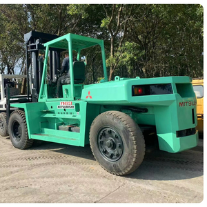 Used Forklift Mitsubishi FD150 Secondhand 15 Tons Diesel Three Stage Mast Warehouse <b>Material</b> <b>Handling</b> High Quality Original Hand - Product Image 1