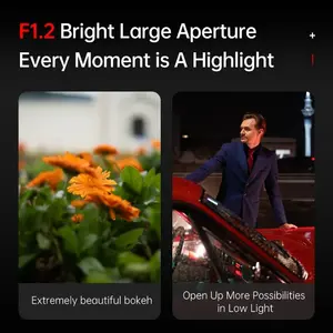 เลนส์กล้องมิเรอร์เลส Viltrox PRO 27 มม. 56 มม. F1.2 รูรับแสงกว้าง สำหรับ Fujifilm <span class=keywords><strong>XF</strong></span> สำหรับ Sony E สำหรับ Nikon Z XT30II XS10 A7R Z8 - Product Image 2