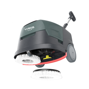 Điện thương mại mini nhỏ gọn gạch đá cẩm thạch tôi lau tự động nhỏ cầm tay sàn Scrubber Máy làm sạch - Product Image 3