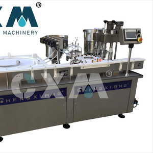 เครื่องบรรจุปิดผนึกเติมขวดแก้วพลาสติกแบบอัตโนมัติควบคุมด้วย PLC - Product Image 1