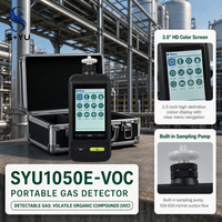 Detektor Gas Portabel SYU1050E-VOC Layar Warna Sensor PID Pompa Hisap Filter RAE Detektor Gas Senyawa Organik Volatil Beracun