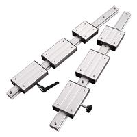 Rail de guidage linéaire à double axe en aluminium HENGXIN HX-10 personnalisé en usine, avec roulement à rouleaux, haute vitesse et silencieux