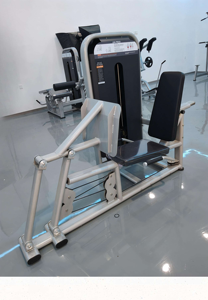 Máquina de prensa de piernas sentado robusta con pila de pesas comercial para entrenamiento de glúteos, cuádriceps y isquiotibiales aislados - Product Image 2
