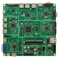 Fabricant de circuits imprimés (PCB) et d'assemblages PCBA sur mesure pour la maison intelligente, usine de Shenzhen, par le biais de fichiers Gerber et liste de nomenclature (BOM)
