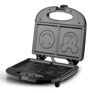 Máquina Eléctrica 6 en 1 para Desayunos: Panqueques, Donuts, Waffles, Panini y Sándwiches (2 Rebanadas) - Product Image 2