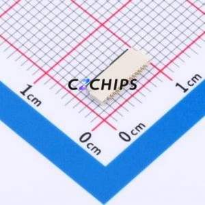 <b>FPC</b>-0.5FX-14PWBH10 FFC/<b>FPC</b> Connector SMD,P=0.5mm,Horizontal Mount Connector Flip Cover Type Bottom Contact 14P 0.5mm - Product Image 2