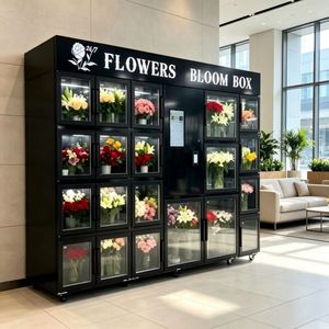 Distributeur automatique de fleurs en libre-service 24h/24, écran tactile intelligent, boîte à fleurs fraîches, distributeur automatique de fleurs pour centre commercial - Product Image 1