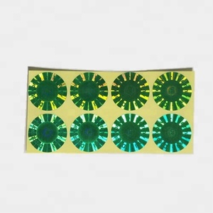 Etiqueta personalizada de alta calidad para ropa, holograma de matriz de puntos de seguridad - Product Image 1