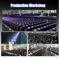 Luz de Cabeza Móvil Láser RGBW de 120W con Activación por Sonido, Flash Estroboscópico, DMX512, 18 Canales, Alto CRI 80, 50000 Horas de Vida Útil, Iluminación de Escenario