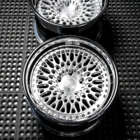Nouvelles jantes en alliage d'aluminium forgé multi-rayons chromées polies à profil profond 17-19 pouces 5x108/5x120 compatibles avec GTR C8 Audi pour Urus