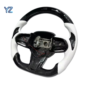 พวงมาลัยรถสปอร์ต YZ คาร์บอนไฟเบอร์ LED สำหรับ Dodge Chrysler JEEP raco SRT Chrysler JEEP รถแข่ง - Product Image 5