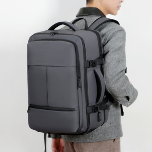 <span class=keywords><strong>Sac</strong></span> à <span class=keywords><strong>dos</strong></span> de voyage polyvalent, grande capacité, haut de gamme, pour ordinateur portable, avec <span class=keywords><strong>sangles</strong></span> à coussin d'air et design extensible, idéal pour les affaires et les loisirs en extérieur. - Product Image 4