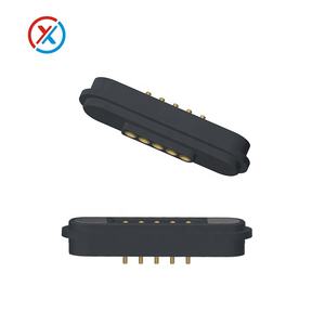 Conector magnético chapado en oro de 5 pines 12V2A 5V2A cargador macho y hembra conector pin POGO - Product Image 5
