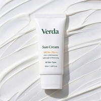Crème solaire SPF 50+ PA+++ à label privé, légère et invisible, protège contre les rayons UVA/UVB, crème solaire pour tous types de peau
