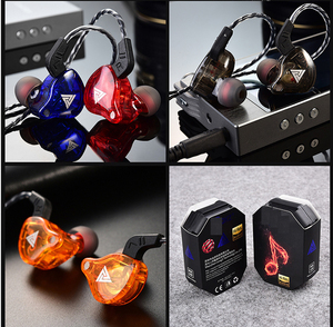 Auriculares Dinámicos Intrauditivos con Bajos de Alta Fidelidad, <span class=keywords><strong>CCA</strong></span> <span class=keywords><strong>CRA</strong></span>+, Auriculares con Cable y Micrófono, Auriculares Deportivos para Gamers, Auriculares Transparentes - Product Image 3