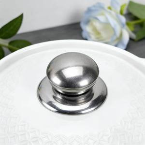 Marmite à soupe et à bouillon en céramique classique Zunck avec revêtement antiadhésif et couvercle en verre, compatible lave-vaisselle, vente en gros d'usine, promotion exceptionnelle - Product Image 4