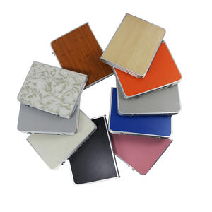Leichter, moderner, faltbarer 2-Fuß-Tisch aus Aluminiumlegierung und MDF für Camping und Laptop-Arbeit im Freien, mit individueller Farbgebung für den Hotelgebrauch - Product Image 4