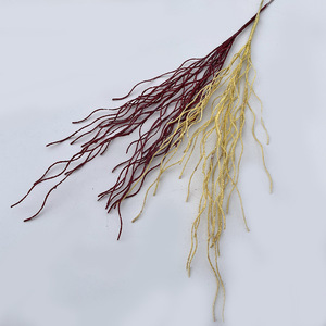 Décorations florales artificielles en forme de nuage, fils de soie en forme de moustaches de dragon, fleurs en soie pour décoration de plafond de mariage - Product Image 2