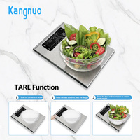 Báscula Digital de Alimentos con Bluetooth, Balanza de Cocina Inteligente con App, Muestra Calorías y Valores Nutricionales, Más Vendida