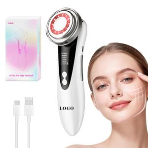 Dispositivo Facial Recargable 0728, Masajeador Reafirmante de Piel, Lifting, Antiarrugas, Rejuvenecimiento, Cuidado de Belleza en Casa - Product Image 3