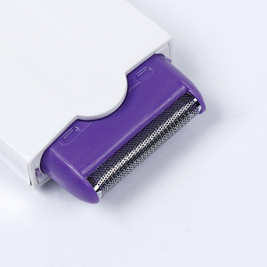Afeitadora Eléctrica 2 en 1 con Cabezales Reemplazables, Dispositivo <span class=keywords><strong>de</strong></span> Depilación Corporal, Facial y <span class=keywords><strong>de</strong></span> Piernas, Recargable por USB, Compacta, Venta al Por Mayor - Product Image 6