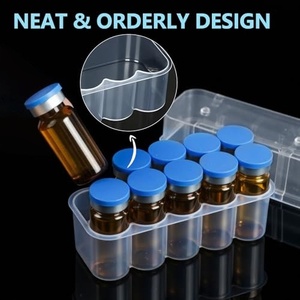 Cajas de Plástico para Almacenamiento de Frascos de Vacunas de 3ml, 5ml, 7ml, 10ml, 10cc, 20ml, Personalizadas al por Mayor - Product Image 2