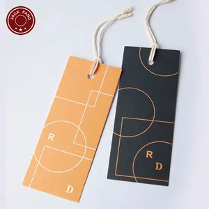 Garment Paper Pin Black Metal Brand Tags Women Shoes Shoes Bank Print Brand Logo Luxury For Bags And Shoes Sustainable