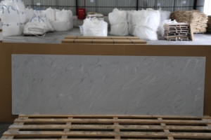 Vomako แผ่นอะคริลิคสีขาวบริสุทธิ์สำหรับตกแต่งบนเคาน์เตอร์ครัว - Product Image 5