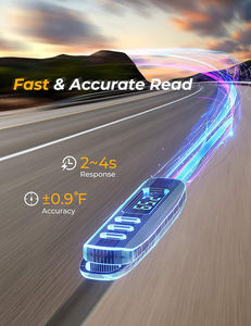 Termometer Daging Digital Tahan Air untuk Dapur dengan Probe Bacaan Instan dan Layar LCD untuk Pengukuran Suhu BBQ oleh Koki - Product Image 3